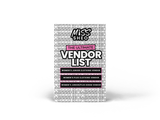 Miss Sheo Vendor List Bundle Deal